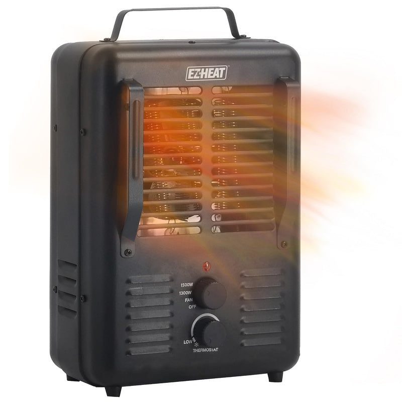 EZ Heater-Fan Milkhouse Electric Utility(1500W) 1/cs