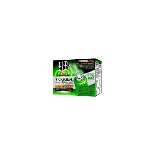 Hot Shot 3pk Roach & Fleas Insect Killer 2oz Fogger; 6/12/cs