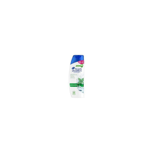 H&S Shampoo 800ml W/Pump - Fresh Mentol 4/cs