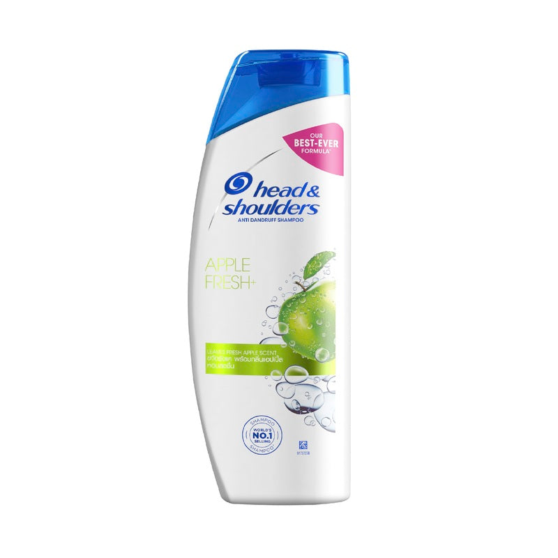 H&S Shampoo 330ml -2in1 Green Apple 6/cs