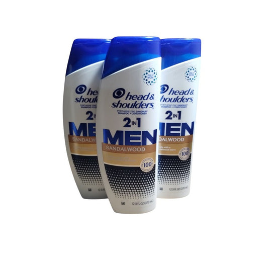 H&S Shampoo (550ml) 18.6oz Ultra Men 2in1 -Deep Clean 3/cs