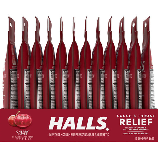 Halls in the bag 12/48/box