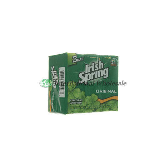 Irish Spring Soap 3pk(3.75oz)-Original 18/cs