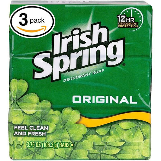 Irish Spring Soap 3pk(3.75oz)-Aloe 18/cs