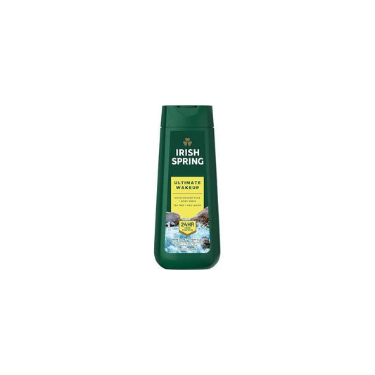 Irish Spring Body Wash 20oz-Ultimate Wake Up Tea Tree 4/cs