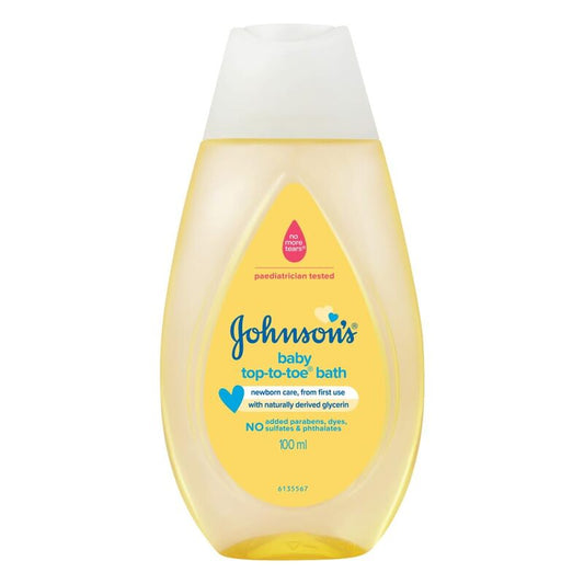 JJ Baby Wash 100ml -Top to Toe 12/48/cs