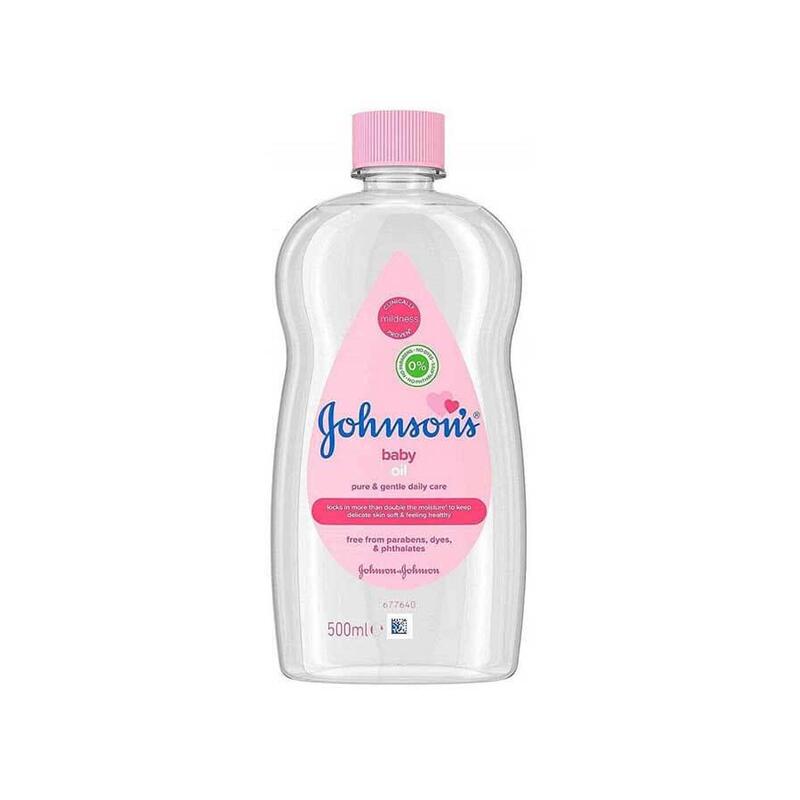 JJ Baby Oil 500ml-Reg. 12/cs