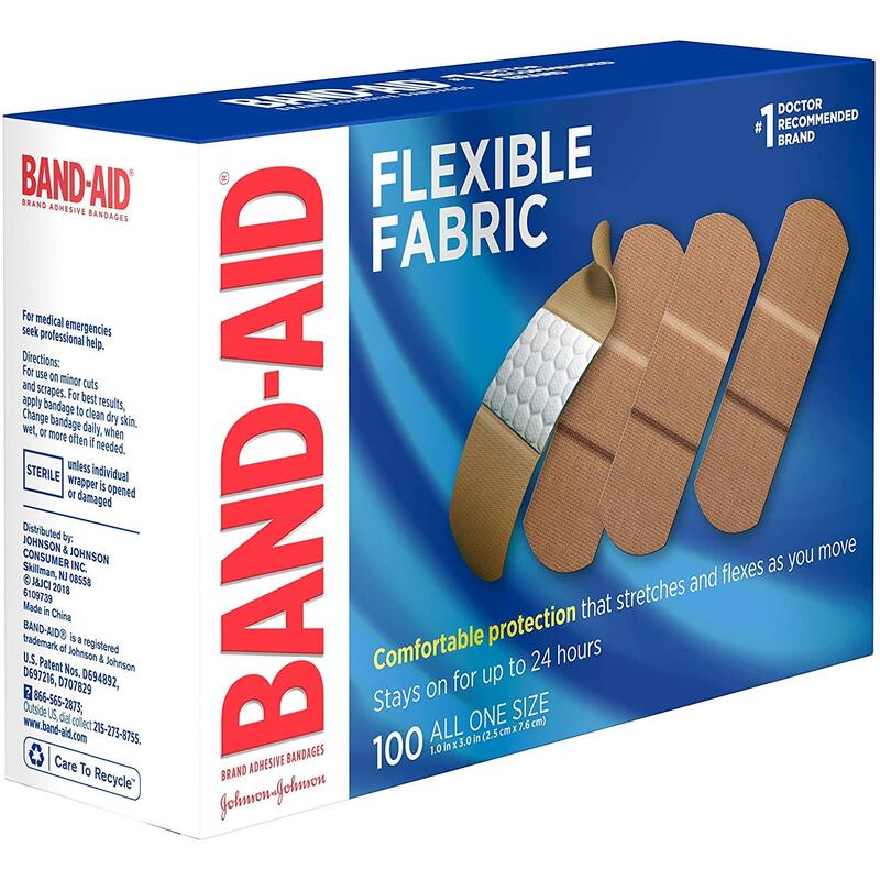 JJ Plastic Band-Aid 8ct; 12/cs