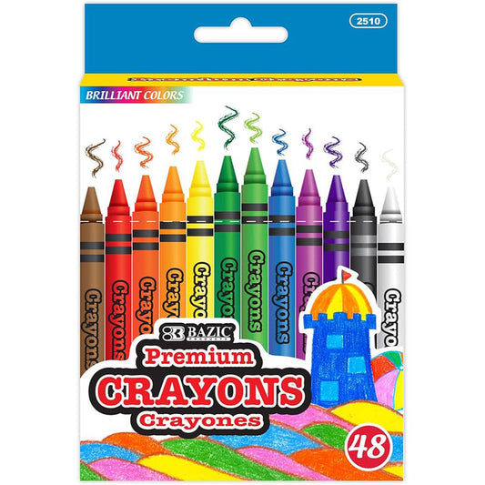 24ct Elite Crayons 48/CS