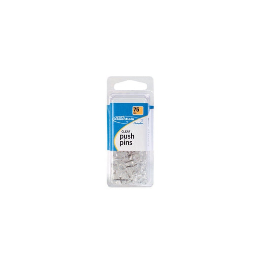 Elite St. Push Pin 75ct -Assort. 24/cs