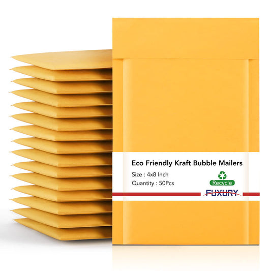 A' 3ct Bubble Envelopes 4' x 8'; 48/cs