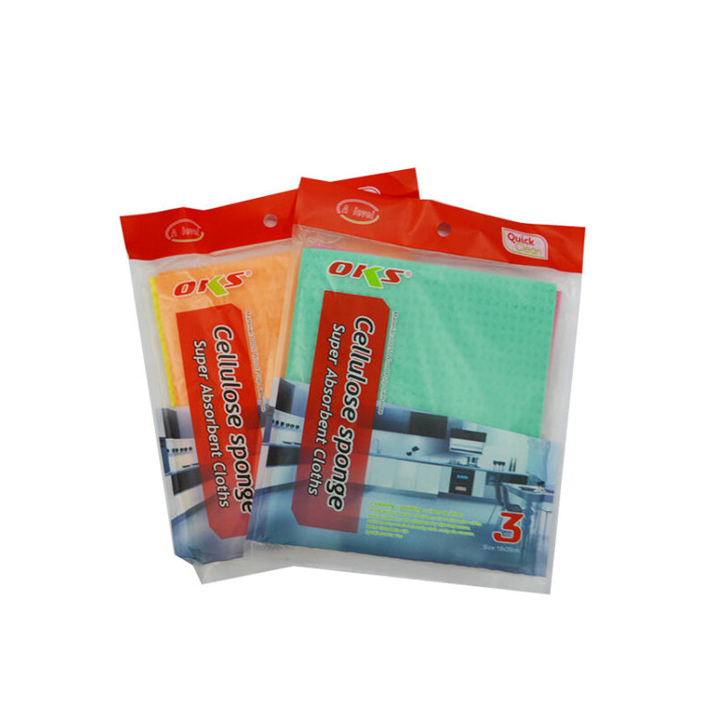 OKS Cellulose Sponge 3ct; 60/cs