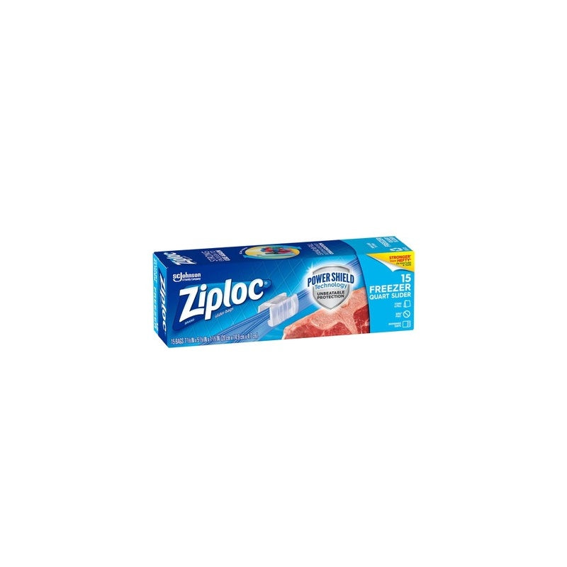 EZ Stor Slider Bag 15ct-Quart Size 24/cs