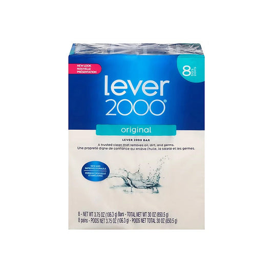Lever 2000 Soap 8ct(3.75oz)-Original 4/cs