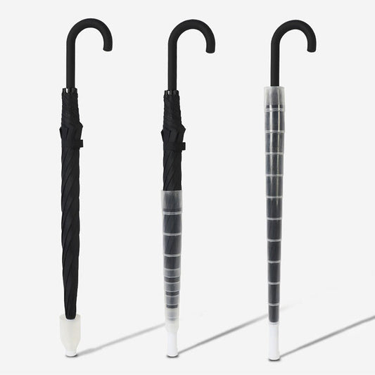 Umberlla Auto Open With Cup Cover Long-Assorted 12/48/cs