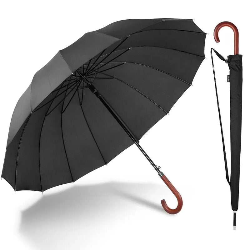 Drops Umbrella Long Wood Handle 24/cs;
