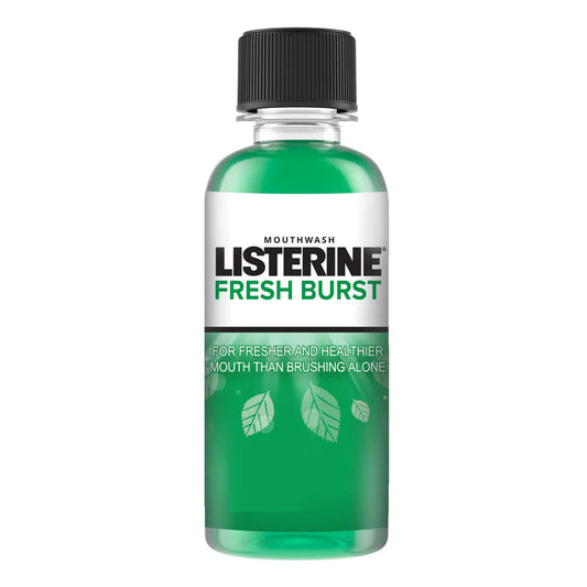 Listerine Mouthwash 3.2oz (95ml)-Fresh Burst 12/48/cs