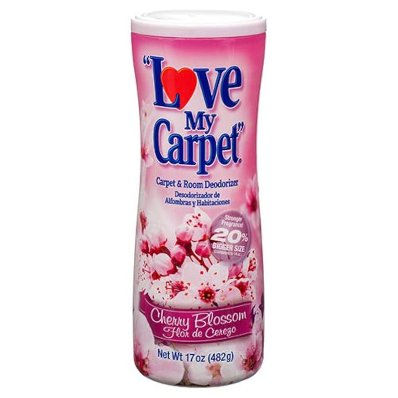 Love My Carpet Deodorizor-Cherry Blossom 12/cs
