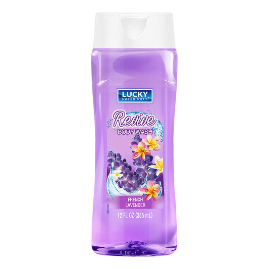 Lucky Body Wash 12oz-Lavender12/cs