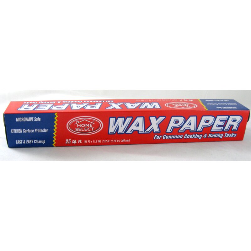Home Select Wax Paper 25ft; 24/cs