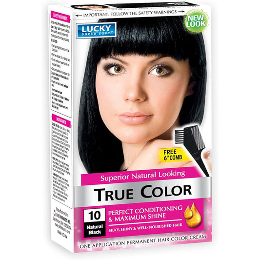 Lucky Hair Color for Women-Black 12/cs