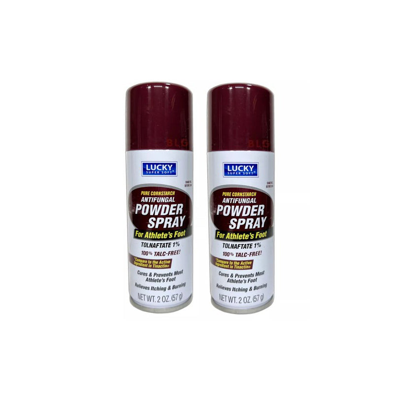 Luck Foot Powder Spray 2oz; 12/cs