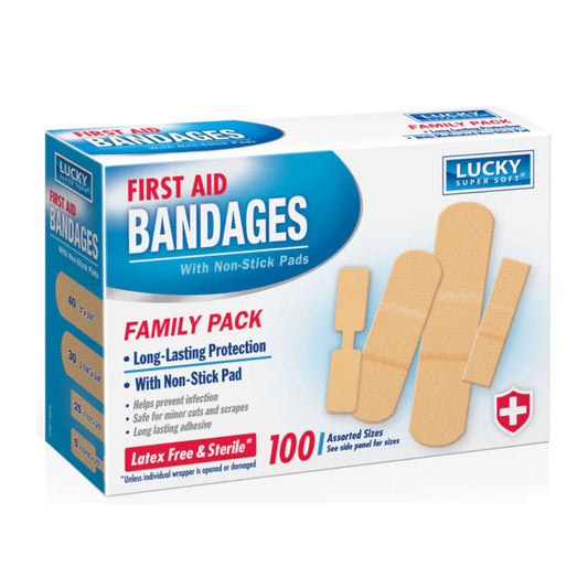 Lucky Bandage 100ct; 12/cs