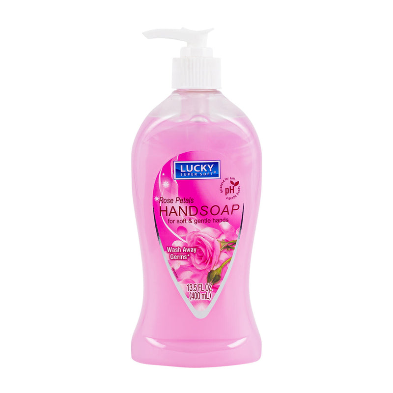 Lucky Hand Soap 13.5oz-Rose Petals 12/cs
