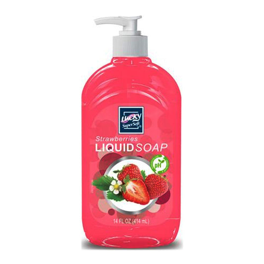 Lucky Hand Soap 14oz-Strawberry 12/cs
