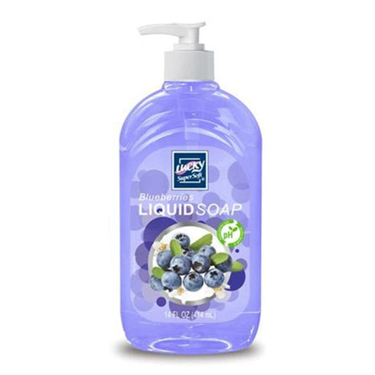 Lucky Hand Soap 14oz- Blueberries 12/cs