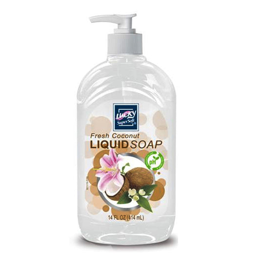 Lucky Hand Soap 14oz-Coconut 12/cs