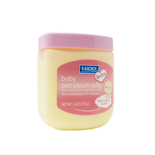 Lucky Baby Scent Petroleum Jelly 6oz-Pink 12/cs