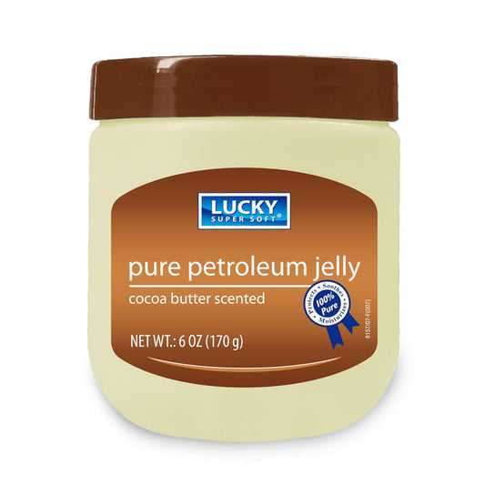 Lucky Petroleum Jelly 6oz-Cocoa Butter **12/cs
