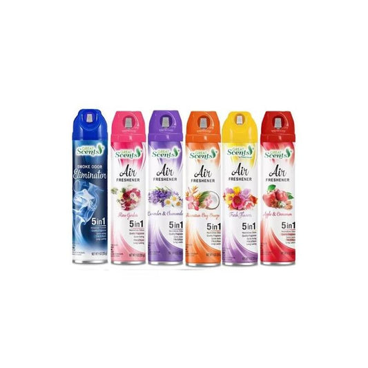 Great Scents Fragrance Air Freshener 9oz-Fresh Flowers 12/cs