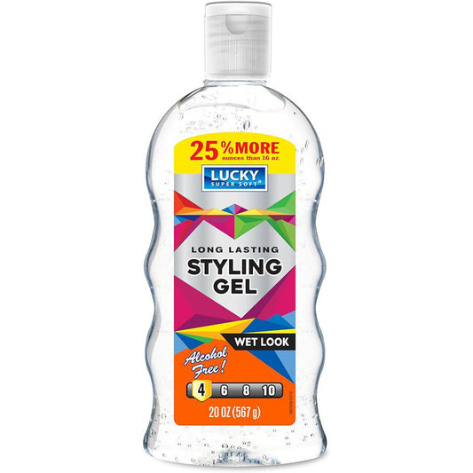 Lucky Styling Gel 16 oz-Wet Look 12/cs