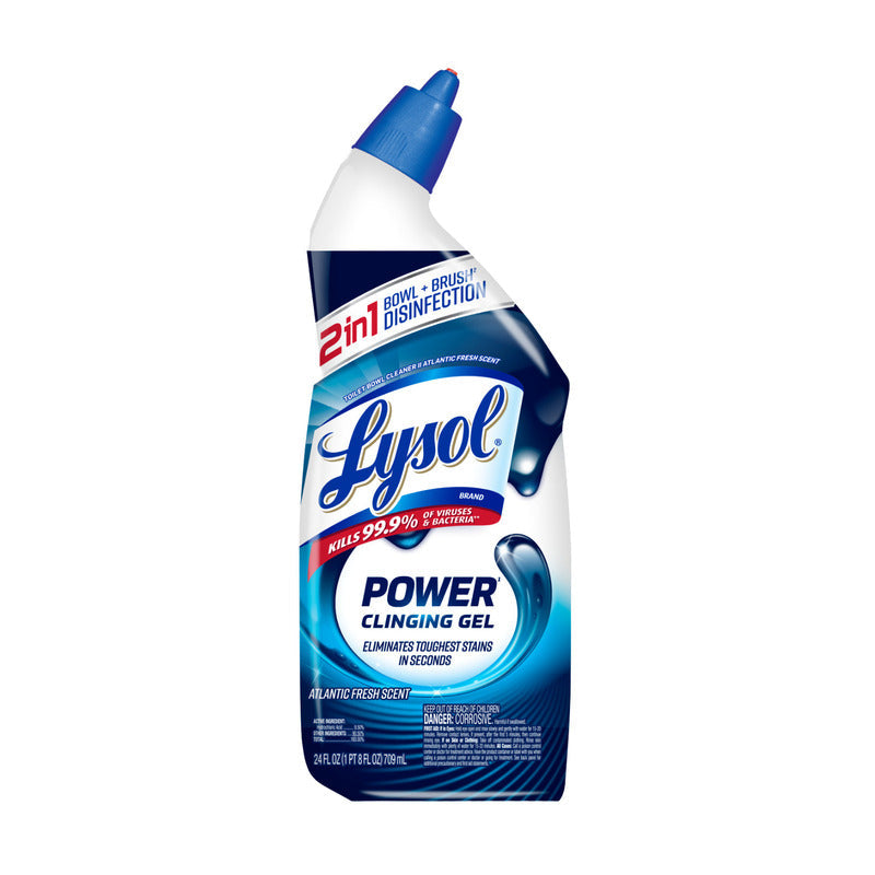 Lysol Toilet Bowl Cleaner 24oz-Power 9/cs