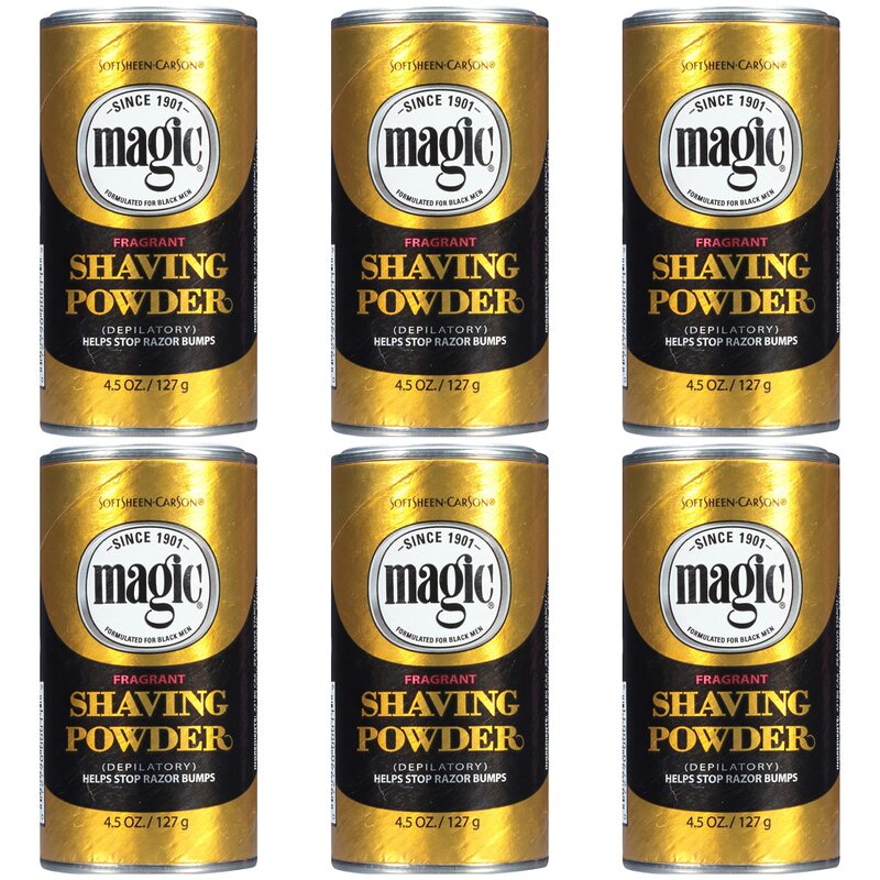 Magic Shaving Powder 5oz-Gold 6/cs