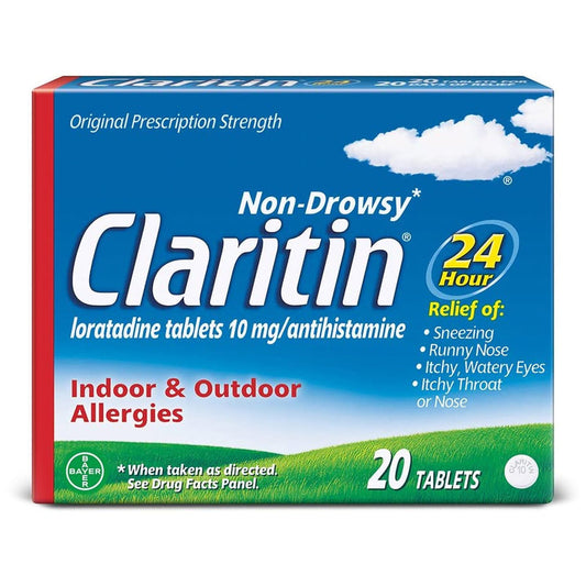 Claritin Allergies Tablets 20/Box