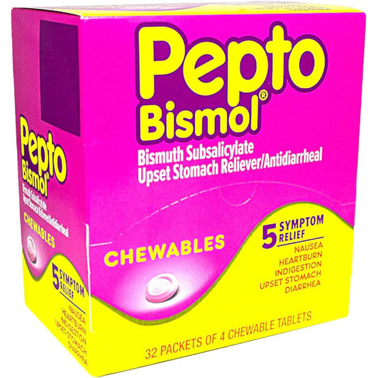 Pepto Bismol Symptom Relief 4ct (32ct/box)
