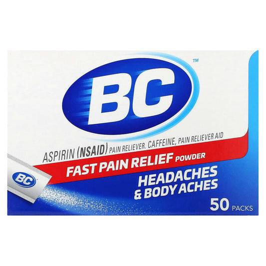 BC Aspirin Powder-Headaches & Body Aches 36/cs