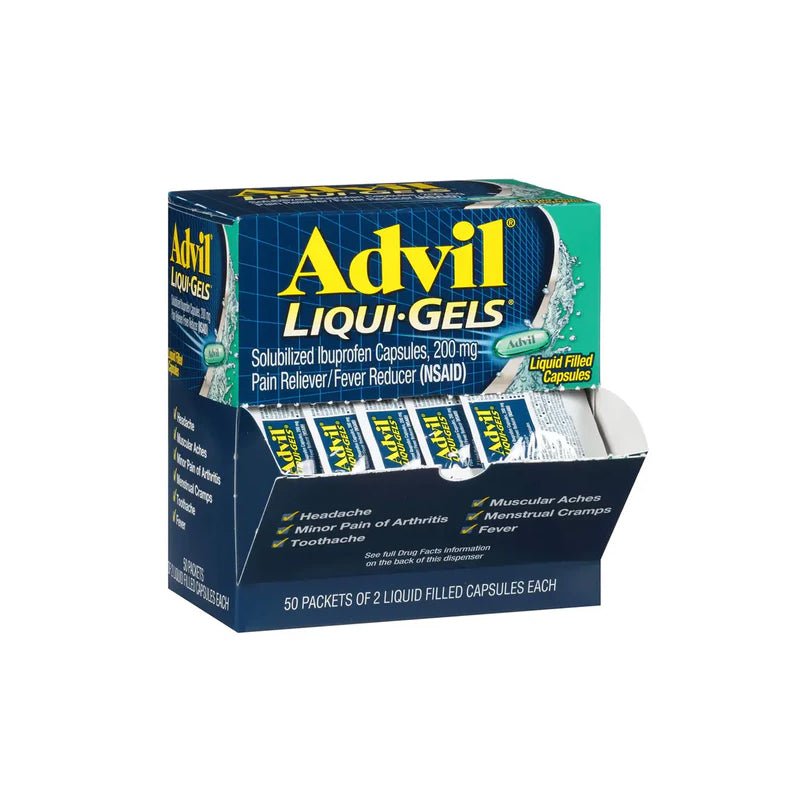 Advil-Liqui Gel 2ct 50/cs