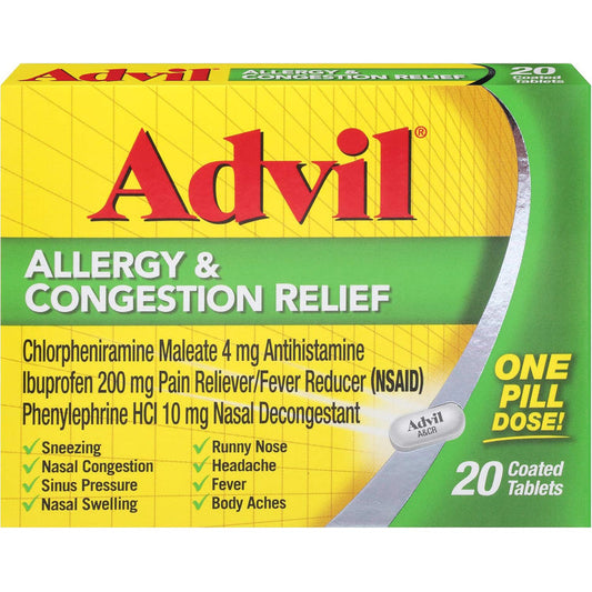 Advil Allegry & Congestion Relief 50/Box