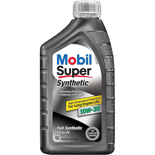 10W-30 Formula Mobil Super Motor Oil 1QT; 6/cs