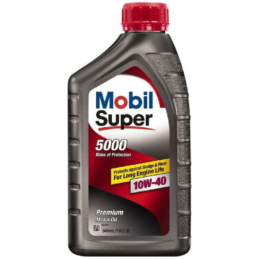 10W-40 Formula Mobil Super Motor Oil 1QT; 6/cs
