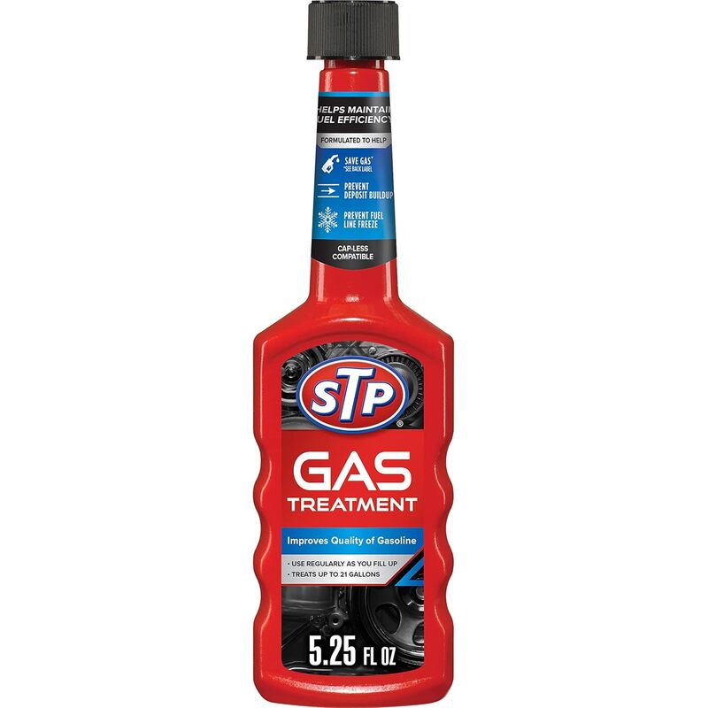 STP Gas Treatment 5.25oz; 12/cs