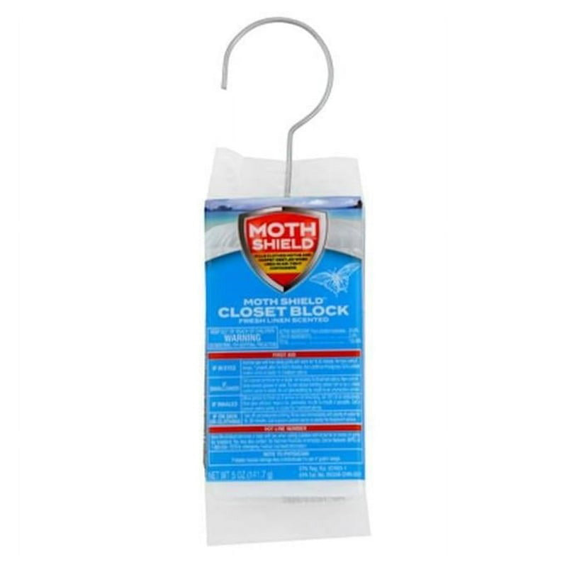Moth shield Closet Deodorizer 5oz -Lemon 24/cs