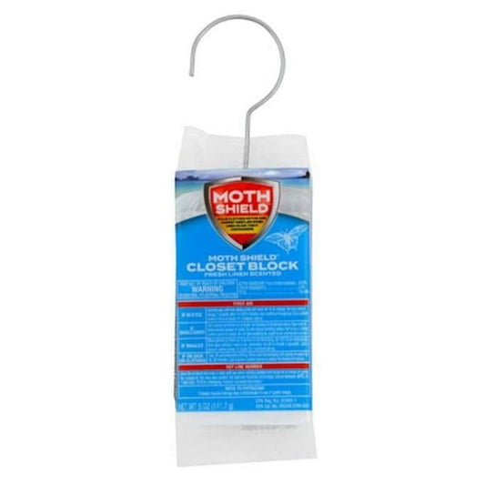 Moth shield Closet Deodorizer 5oz -Lemon 24/cs