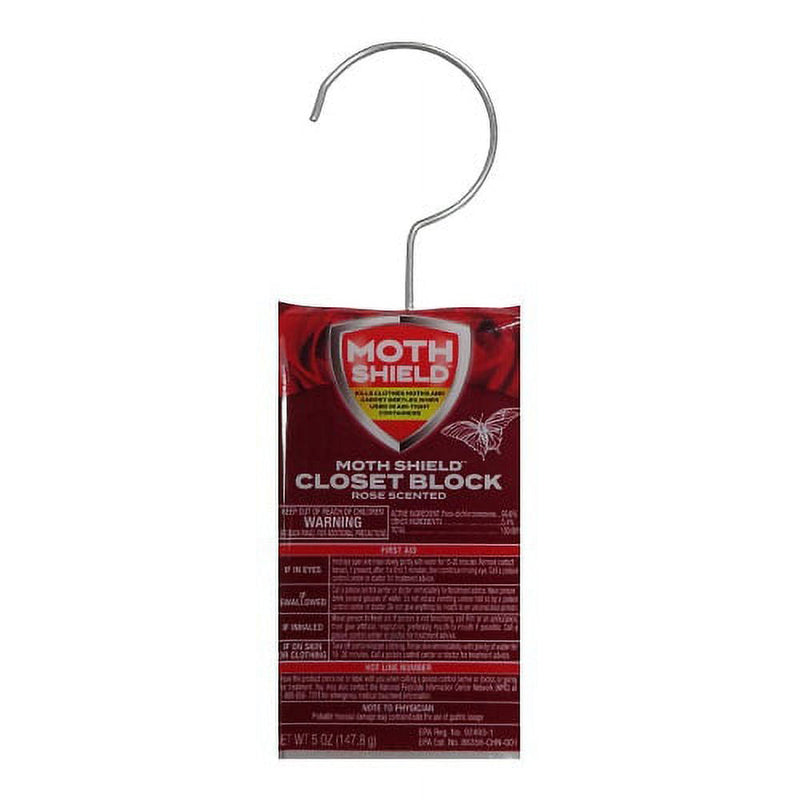 Moth shield Closet Deodorizer 5oz -Regular 24/cs