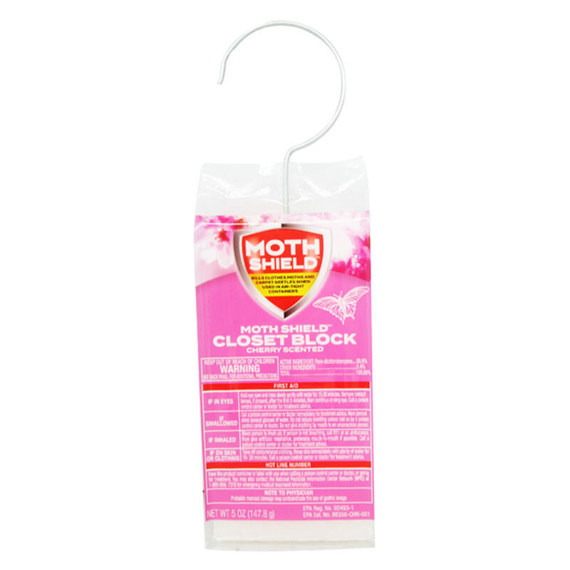 Moth shield Closet Deodorizer 5oz -Fresh Linen 24/cs