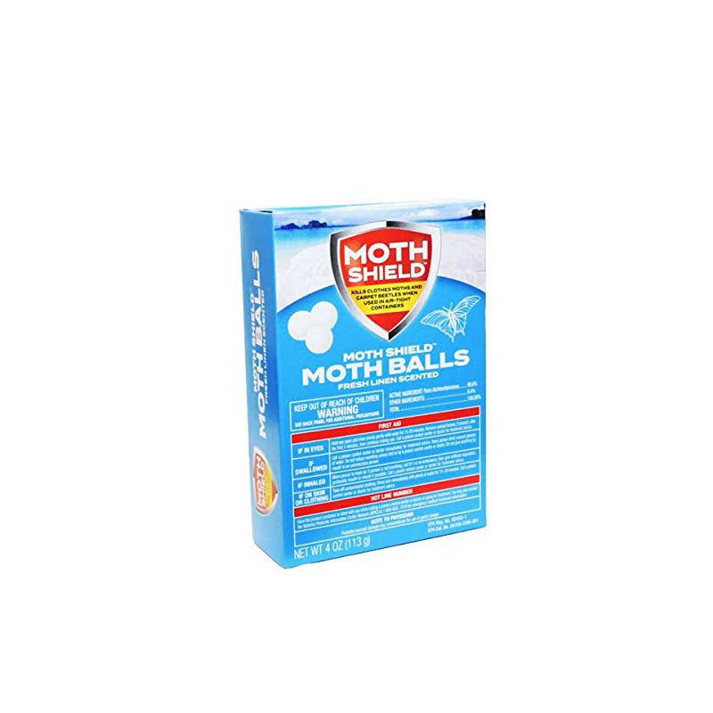 Moth Shield Moth Balls 24oz-Fresh Linen 6/cs